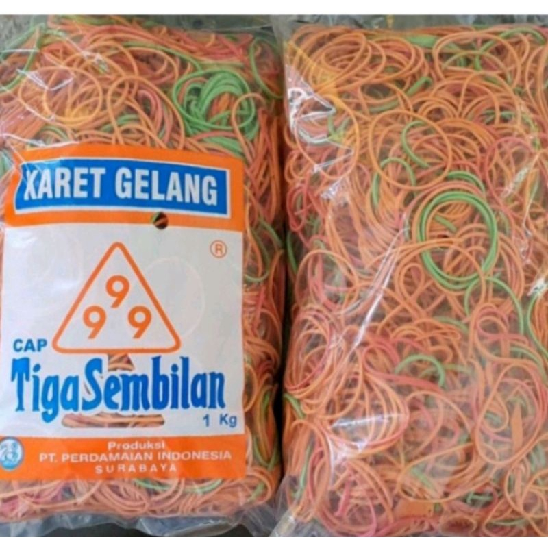 

Karet Gelang Kemasan Kiloan(1kg) Cap 999