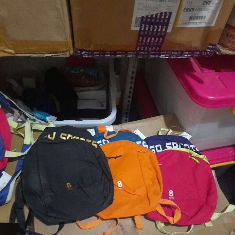 MinisoRanselSportNavy,Black,Orange,Pink