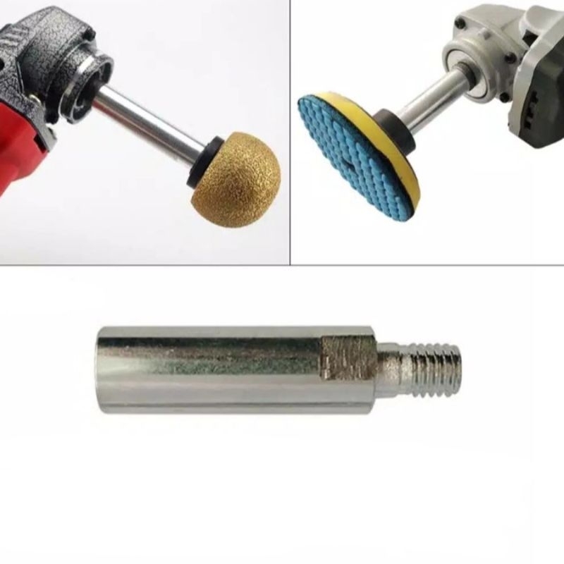 Adapter Mesin Gerinda Extension Shaft Polisher Grinder M10