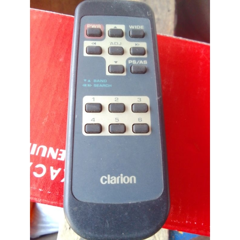 remote tape clarion