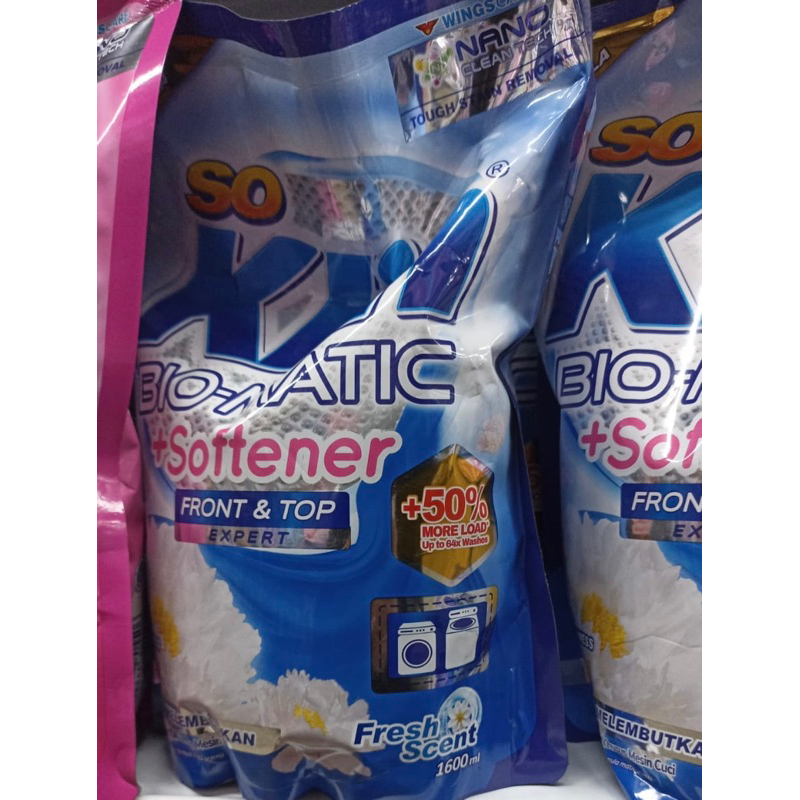 So Klin Bio Matic Liquid Front Load bukaan depan 1600 mL