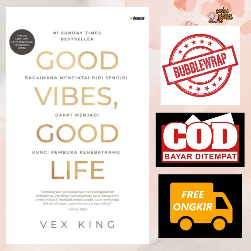 Buku Good Vibes, Good Life - Vex King