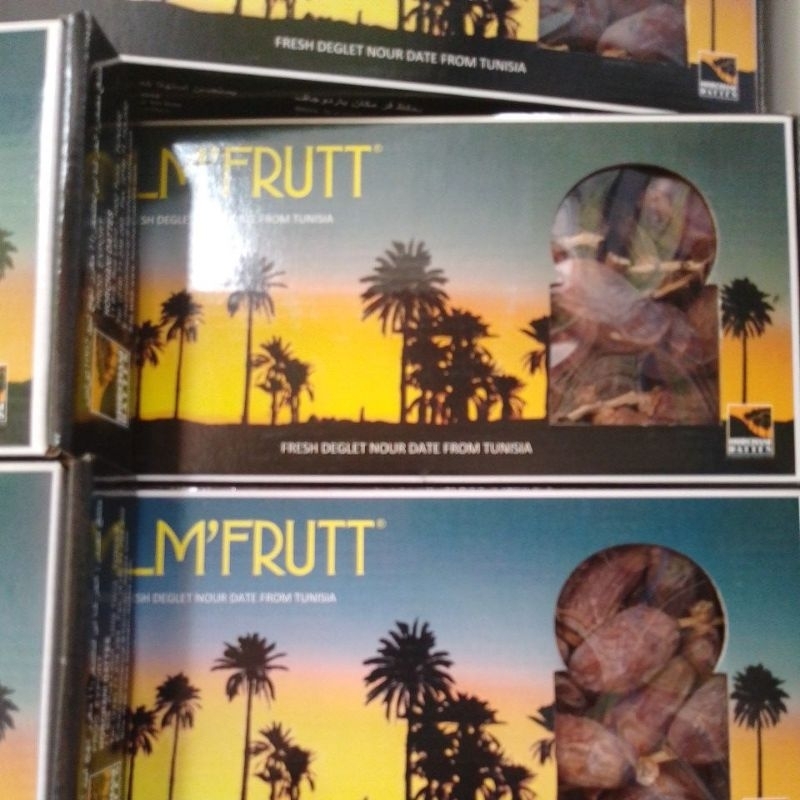 

Kurma Tangkai Palm'frutt 500 Gram Original Kurma Tunisia Tangkai