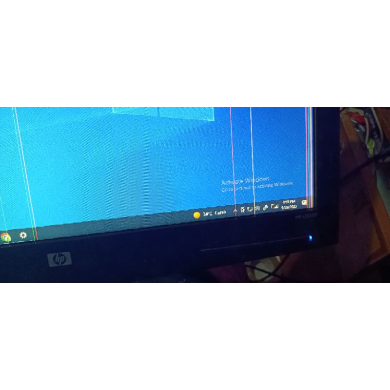 monitor LED hp 20 in minus