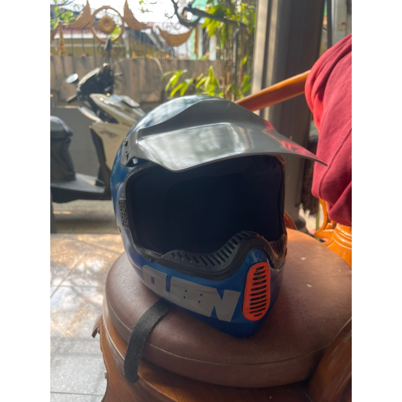 helm vintage bell moto 5 second