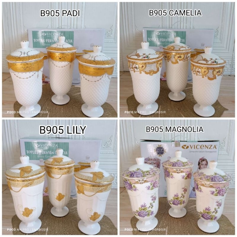 toples candy labu Vicenza b-905 camelia Lily magnolia padi