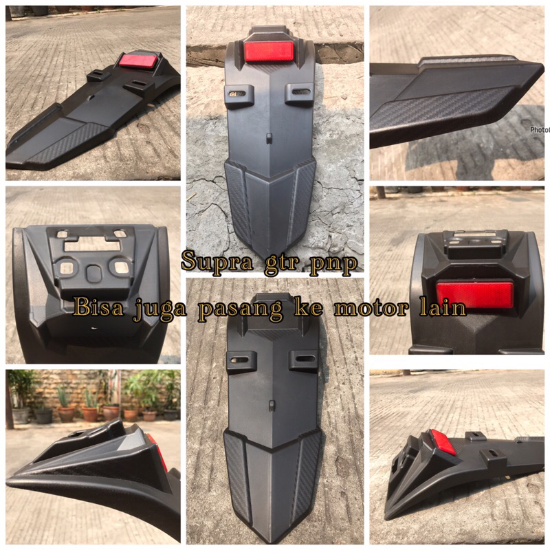 SPAKBOR BELAKANG SUPRA GTR 150cc spakbor exciter supra gtr 150 honda gtr buntut tailtidy supra gtr 1