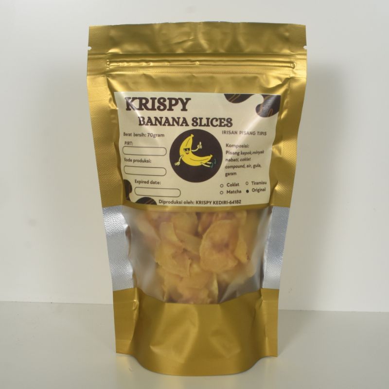 

kripik pisang original 150gr,300gr