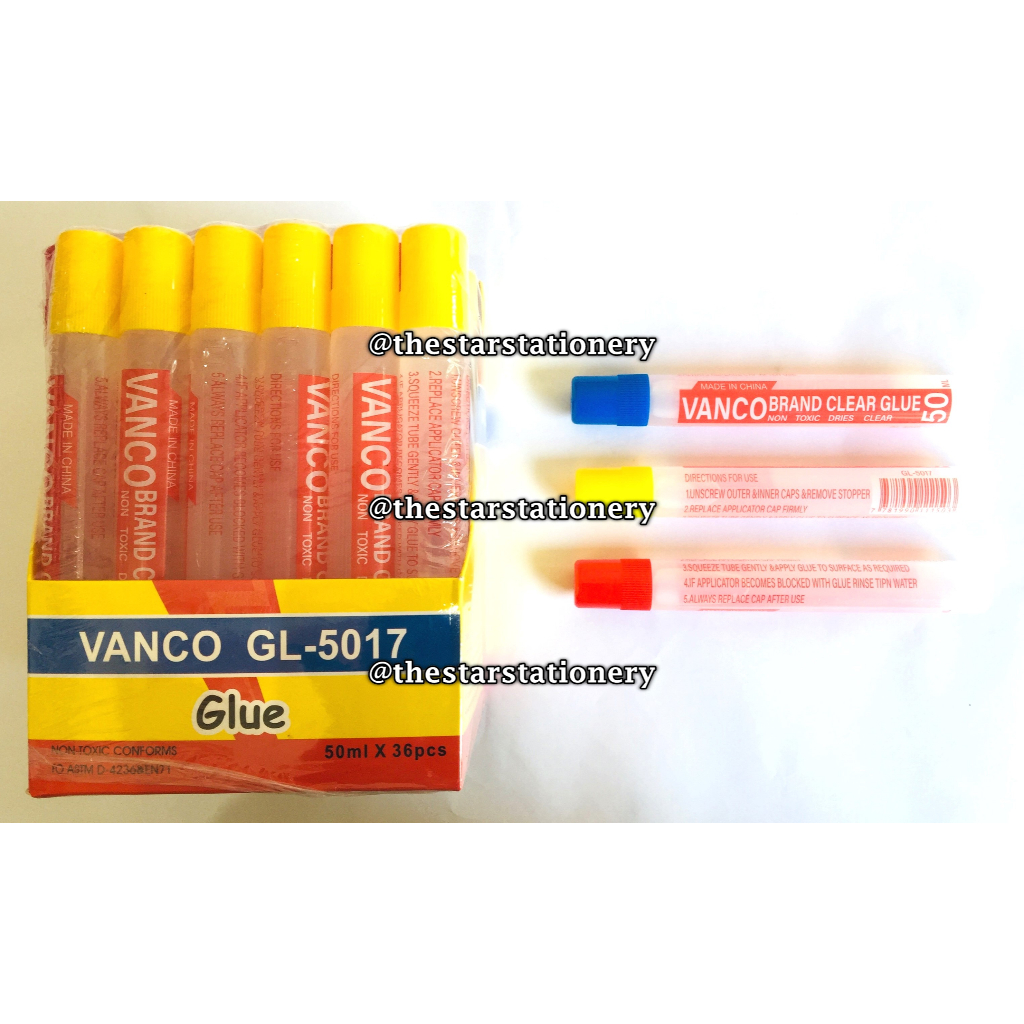 

(1 Biji) GROSIR Lem Cair Vanco GL-5017 50 ml / Liquid Glue Vanco GL-5017