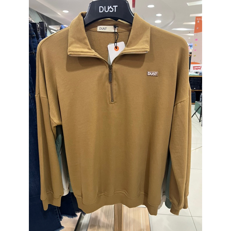 DUST Half zipper Sweater wanita Original