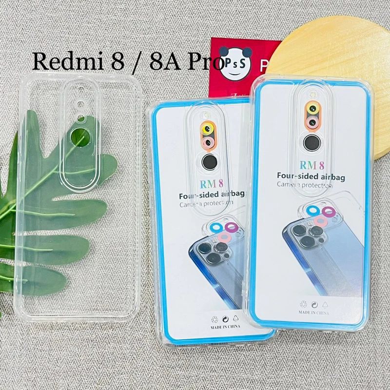 SOFTCASE CLEAR BENING TRANSPARAN XIAOMI REDMI 8, REDMI IA, REDMI 8A PRO CASE SILICON PREMIUM PELINDU