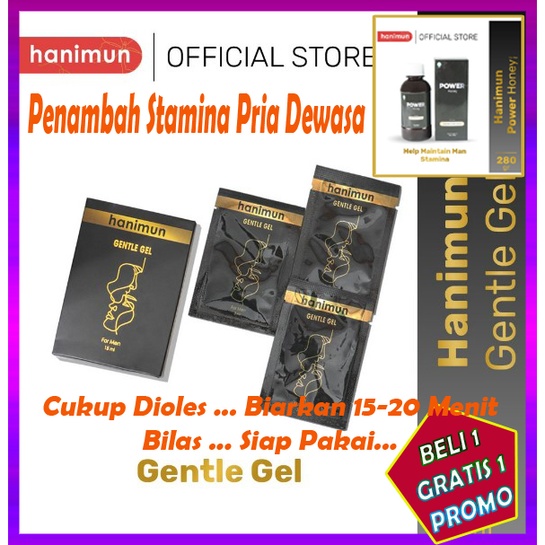Hanimun Gentle Gel Obat Oles Pria Tahan Lama Obat Herbal Stamina Pria Herbal Pelumas Original