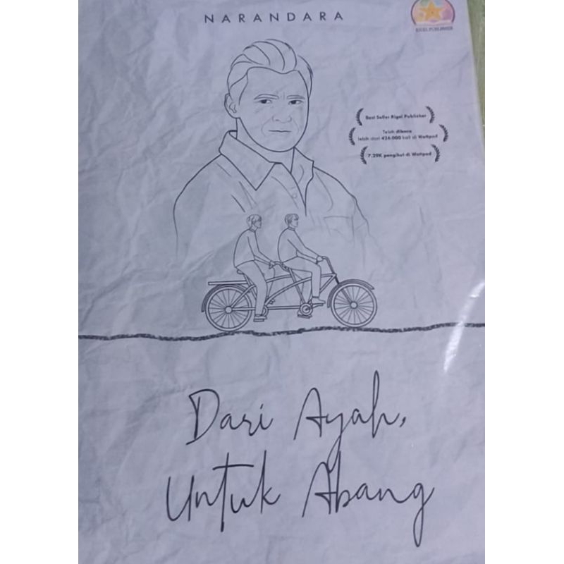 Preloved Novel Dari Ayah Untuk Abang - Narandara