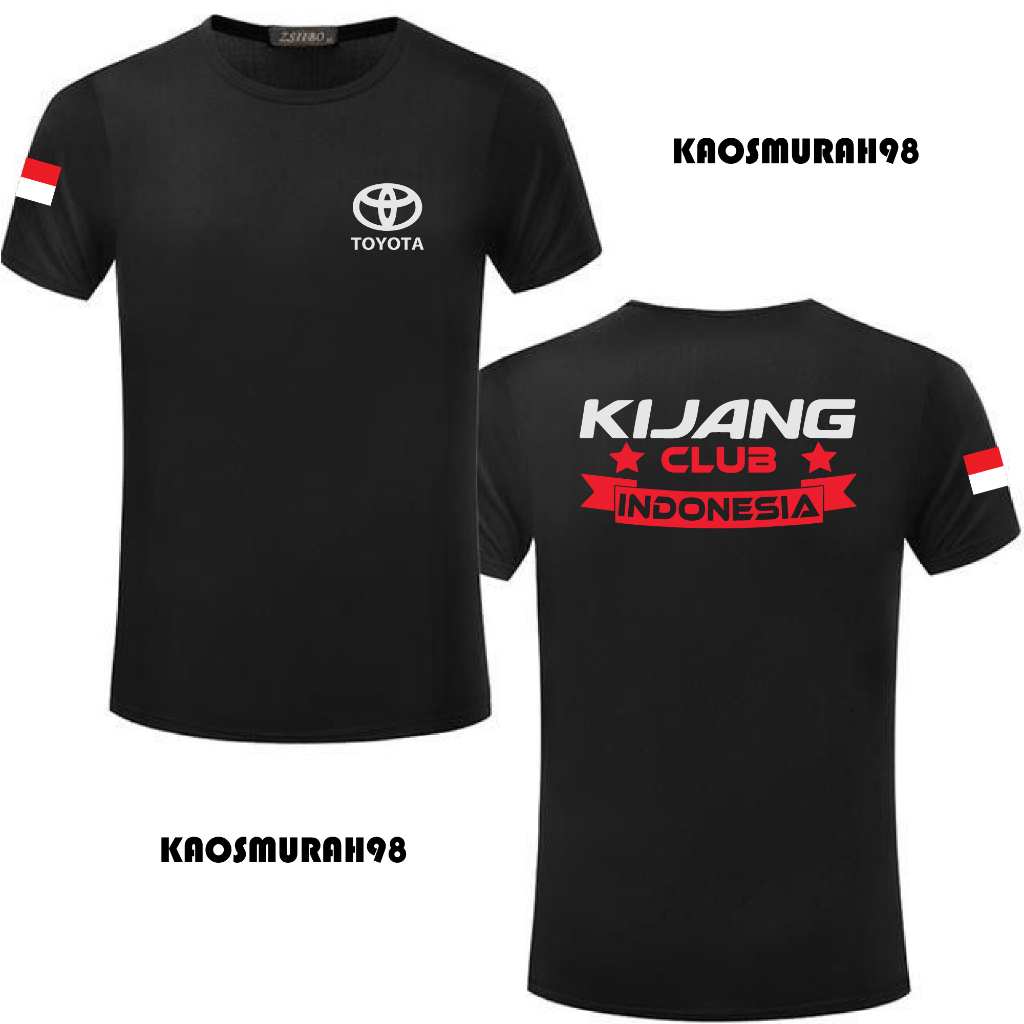 BAJU KAOS DISTRO TOYOTA KIJANG CLUB INDONESIA