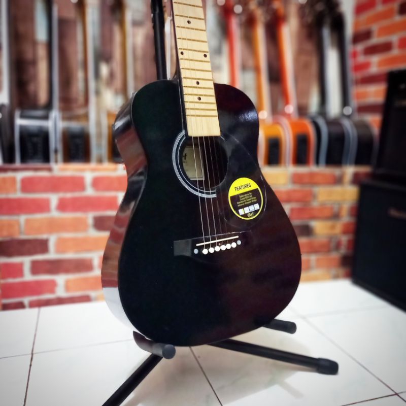 Gitar Akustik Cort 3/4 Custom (Free Pik & Kunci L)