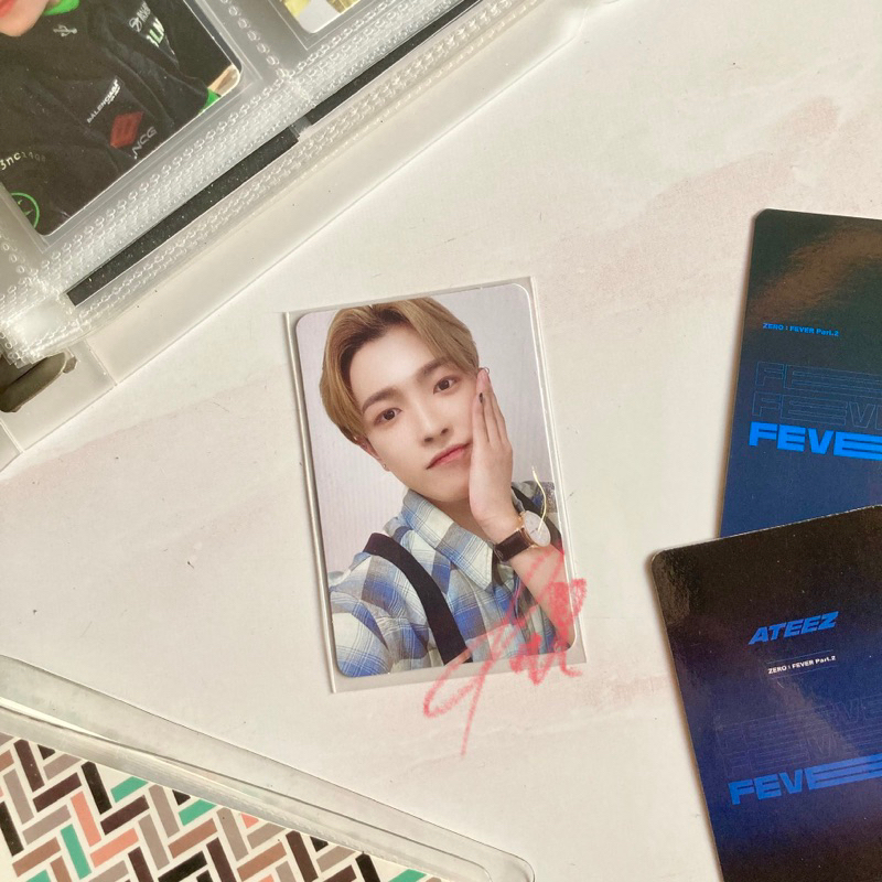 ATEEZ Hongjoong PC Photocard - Bene Makestar 5.0 Offline The World ep 1 Movement