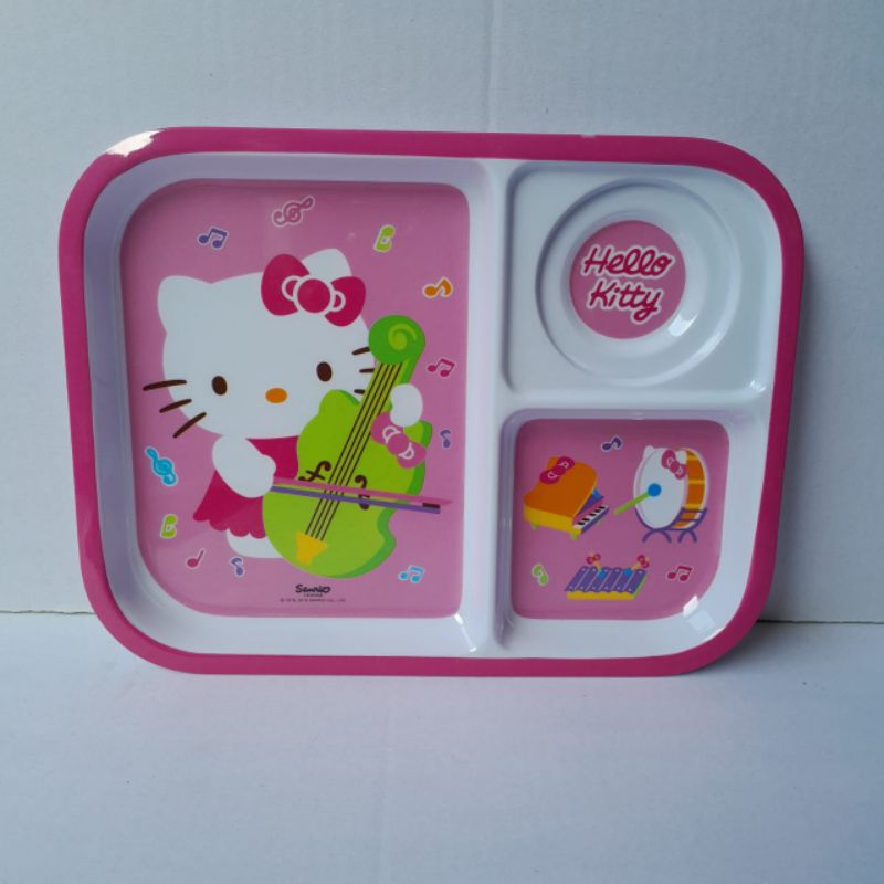 PIRING BABY SEGI 10inc HELLO KITTY MELAMIN GRADE B