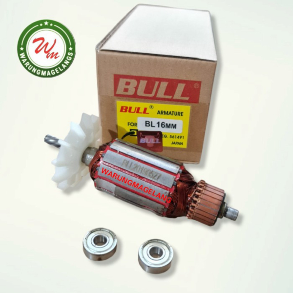 Armature angker for Mesin Bor tangan 16mm BULL BL16MM bl16 bl 16 Berkualitas
