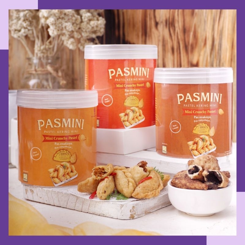 

PASMINI 400g - Pastel Kering Mini - Pastel Mini - Pastel Mini Original - Pastel Mini Coklat - Pastel Mini Pedas