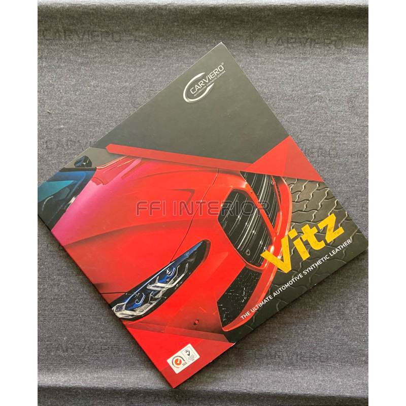Carviero VITZ per 0,5 meter bahan oscar/ kulit sintetis Jeruk