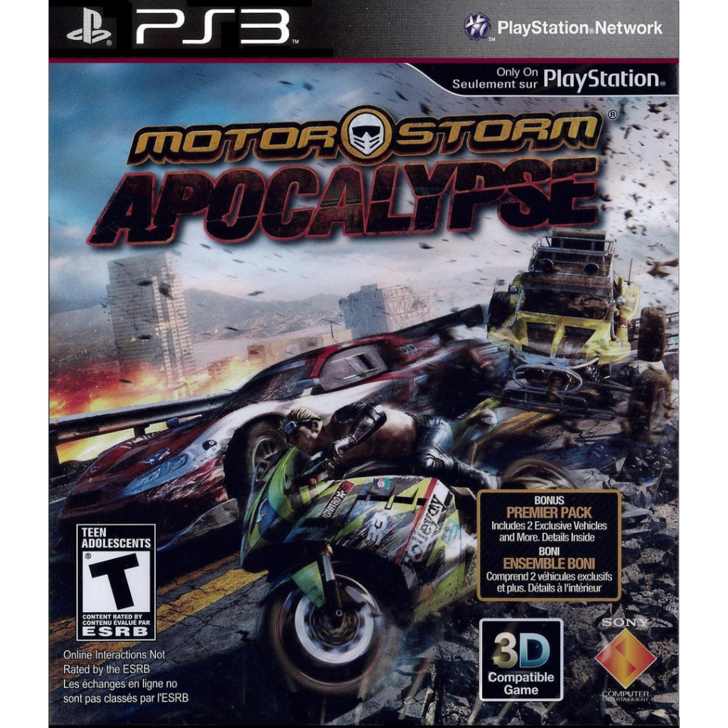 KASET GAME PS3 PKG MOTORSTORM APOCALYPSE