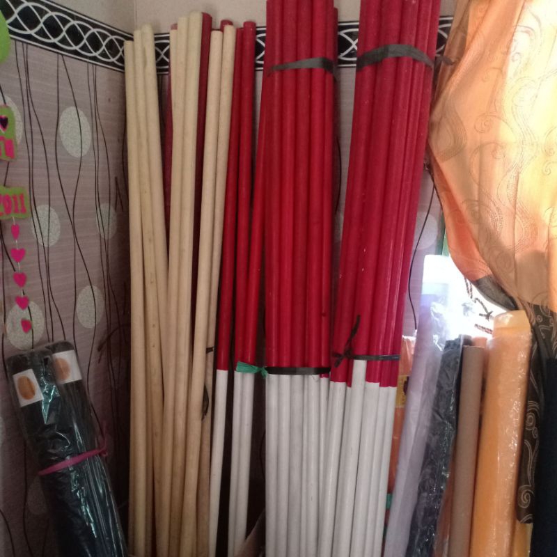 

(1 PCS)TONGKAT PRAMUKA PANJANG 160CM/TONGKAT PRAMUKA MERAH PUTIH/TONGKAT PRAMUKA POLOS