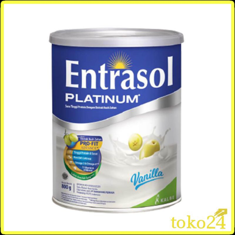 

Entrasol Platinum Vanila 800 gr