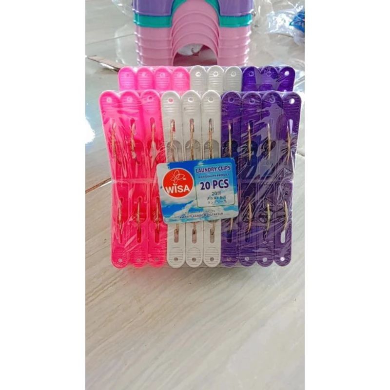 JAPITAN BAJU / JEPITAN JEMURAN / HANGER PLASTIK