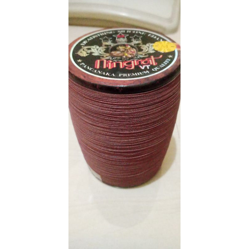 gelasan Pancanaka bahan abu size 018