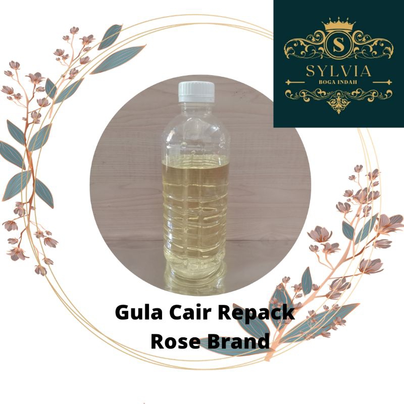 

Gula cair / sugar Syrup / fructosa cair Rose brand 500 gr repack
