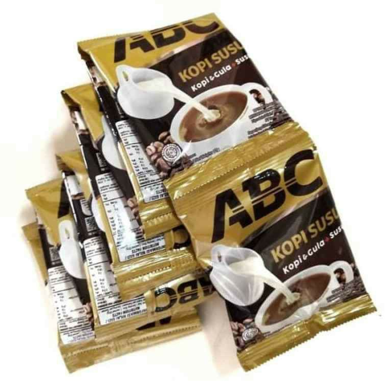 

KOPI ABC KOPI SUSU + GULA sachet 31gram RENCENG 10 pcs