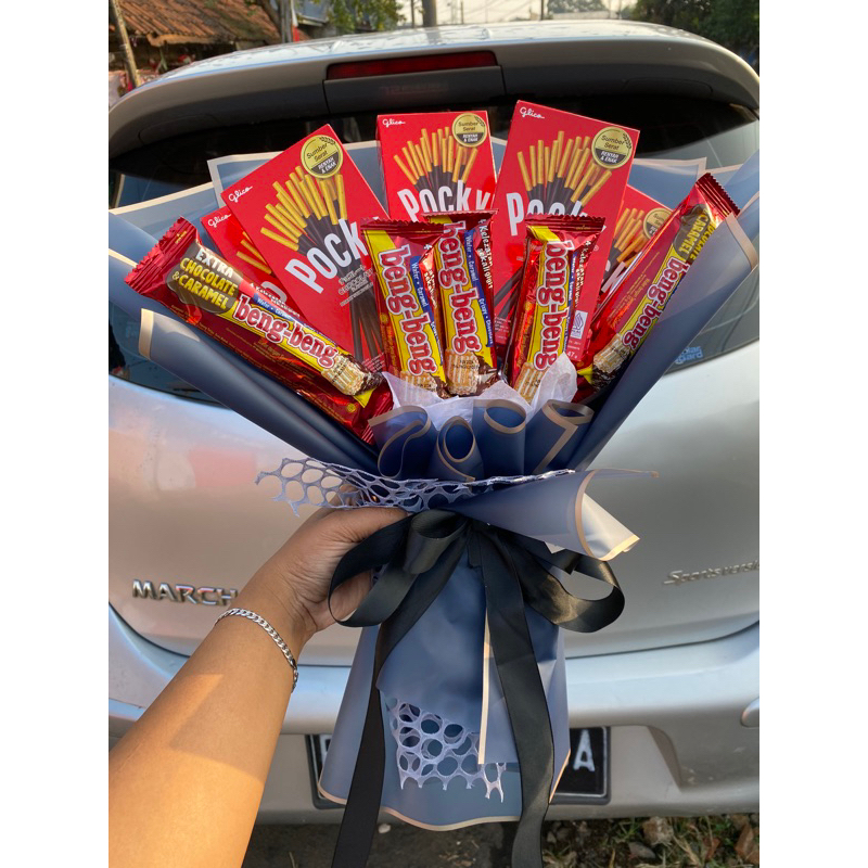 bucket snack pocky