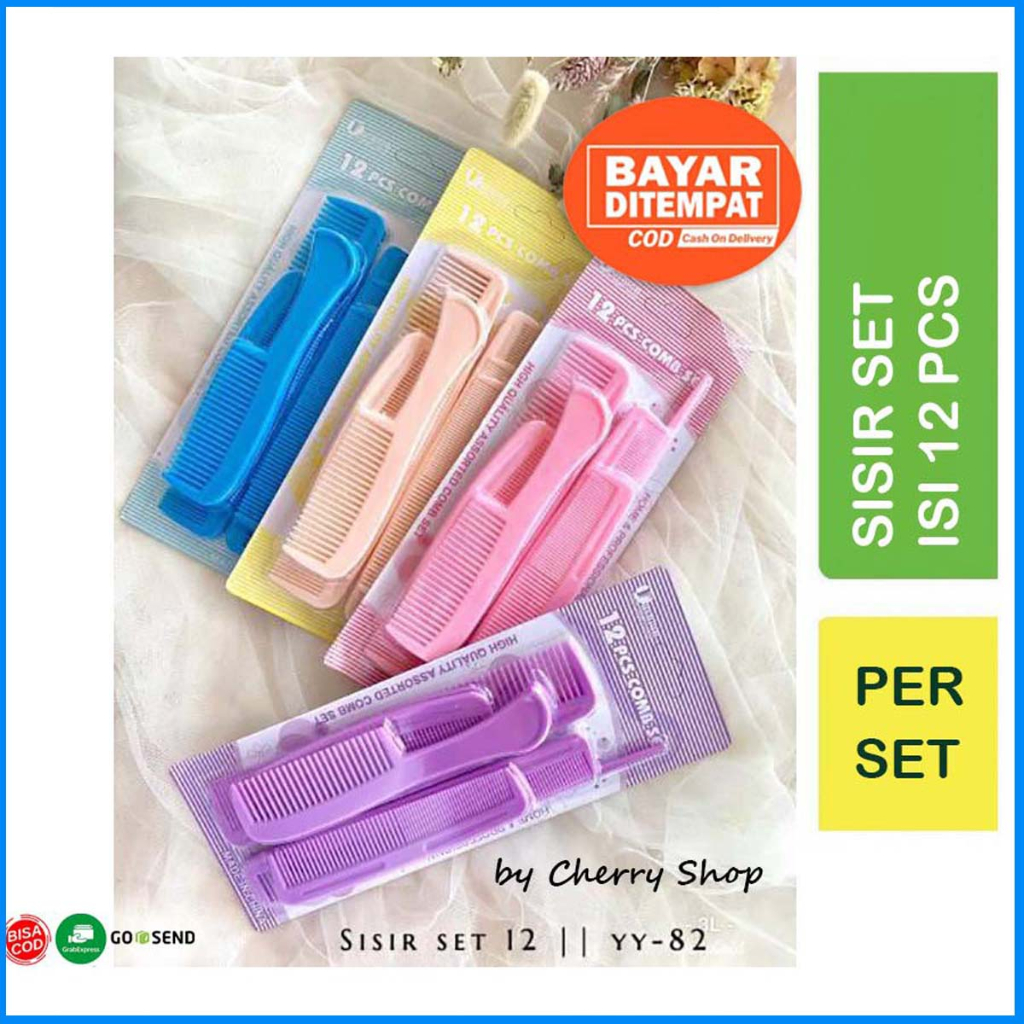 [ISI 12] SISIR RAMBUT SET ISI 12 PCS