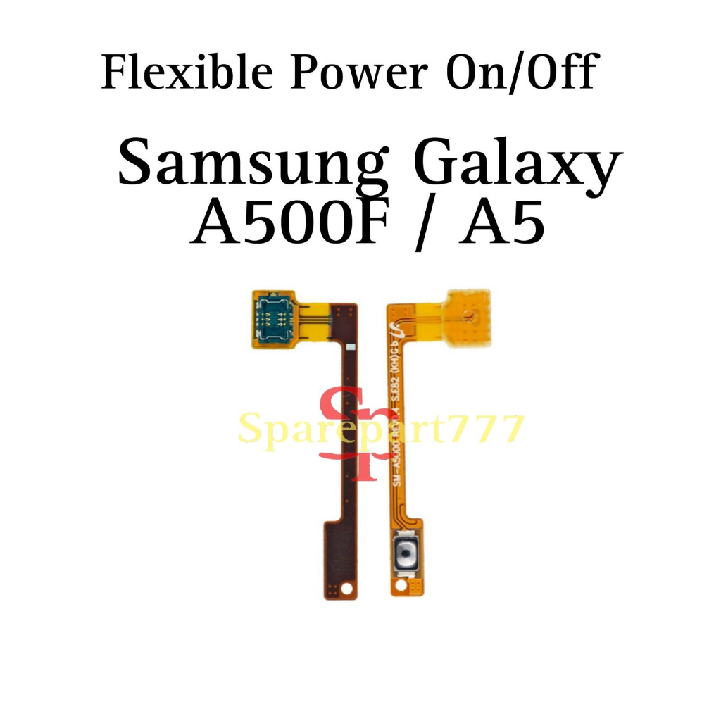 Flexible Konektor Power On Off Samsung A5 / A500F / SM-A5000 / SM-A5009 / SM-A500F / SM-A500F1 / SM-