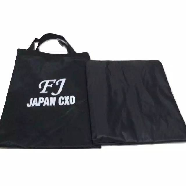 Jas hujan Ponco Parasut jumbo FJ Japan CXO / Jas Hujan Poncho Parasut murah Bagus / Mantel Kalong