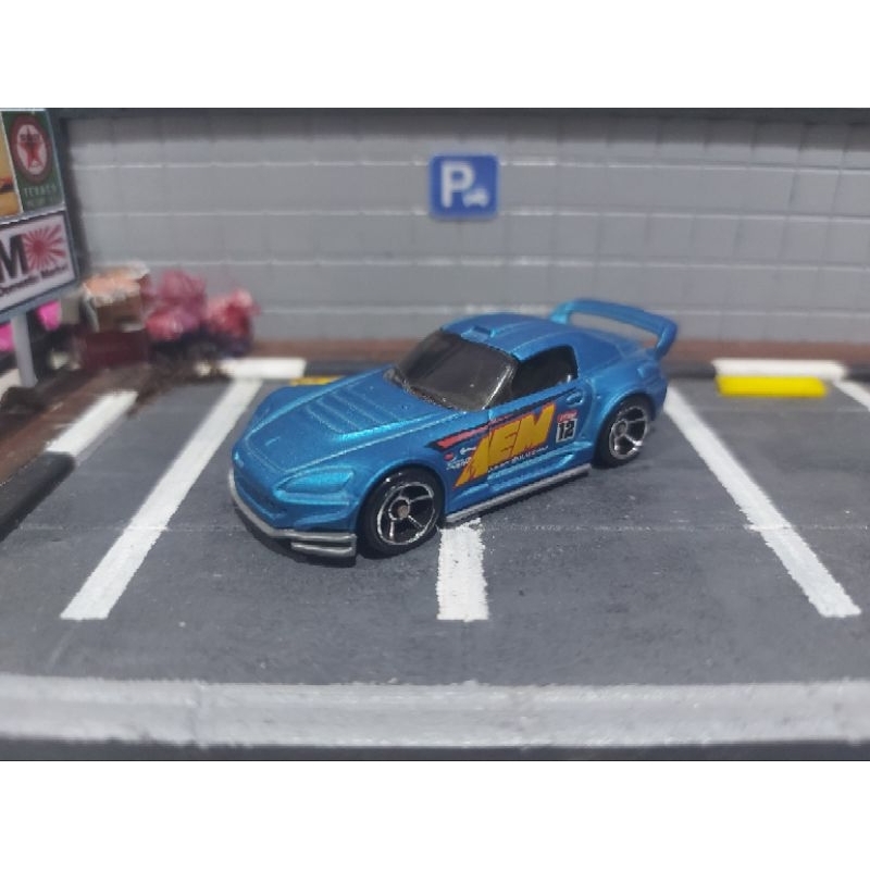 Hotwheels Honda S2000 AEM Biru Loose