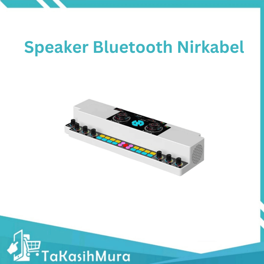 Soundcard KTV  Live Speaker Bluetooth Nirkabel Karaoke