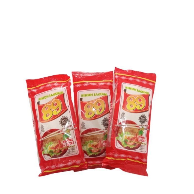 

MIE BIHUN JAGUNG 89 50g ISI 3PCS