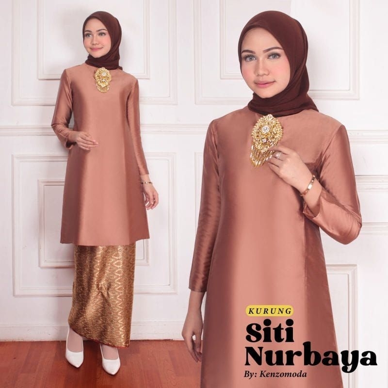 [ Atasan Saja ] Atasan Baju Kurung Tafeta//Baju Kurung Melayu//Baju Kurung Iriana Atasan Wanita//Baj