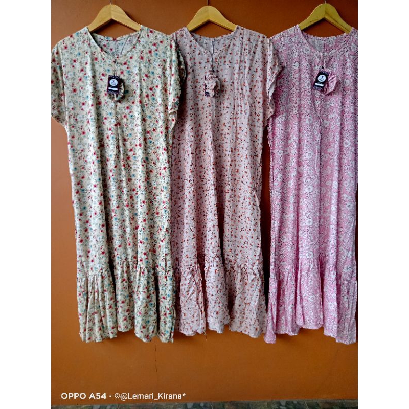 HAURA DRESS BUNGA LD 120 PB 125