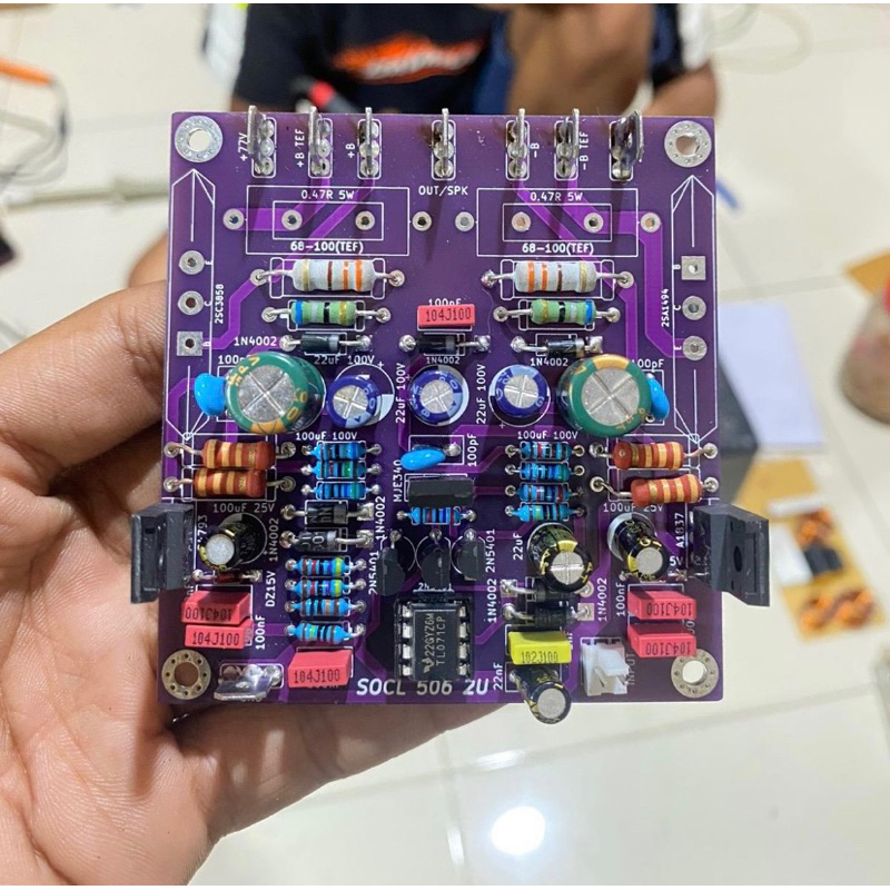 Kit Driver Socl 506 Tanpa Tef Max 65vac Double Layer Kuwalitas Joss