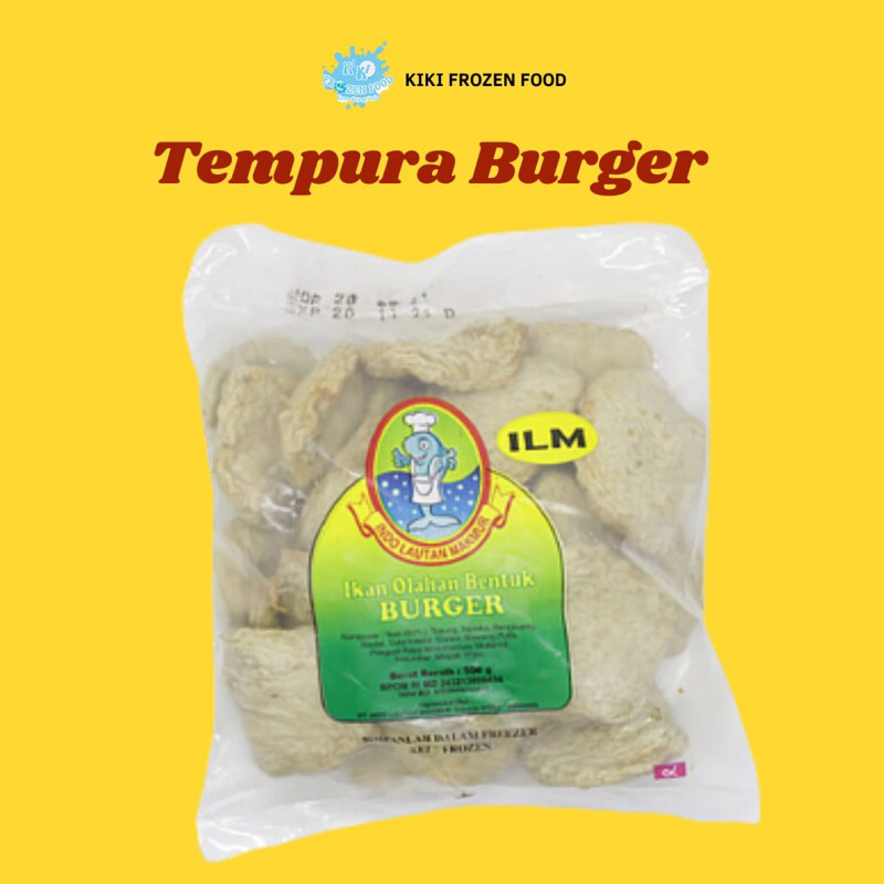 

ILM Tempura Burger 500gr / ILM Tempura Gepeng