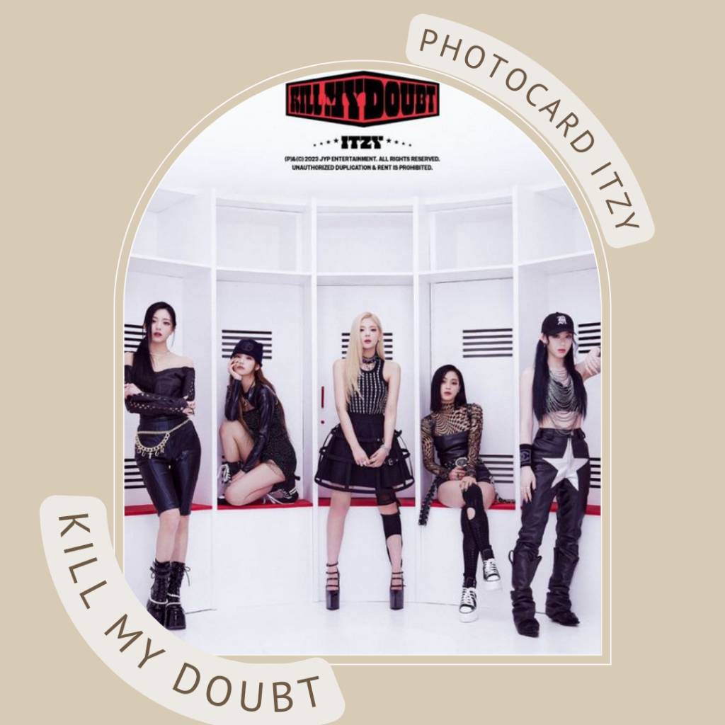 [BACA DESKRIPSI] Photocard PC ITZY Album KILL MY DOUBT Yeji Ryujin Chaeryoung Lia Yuna