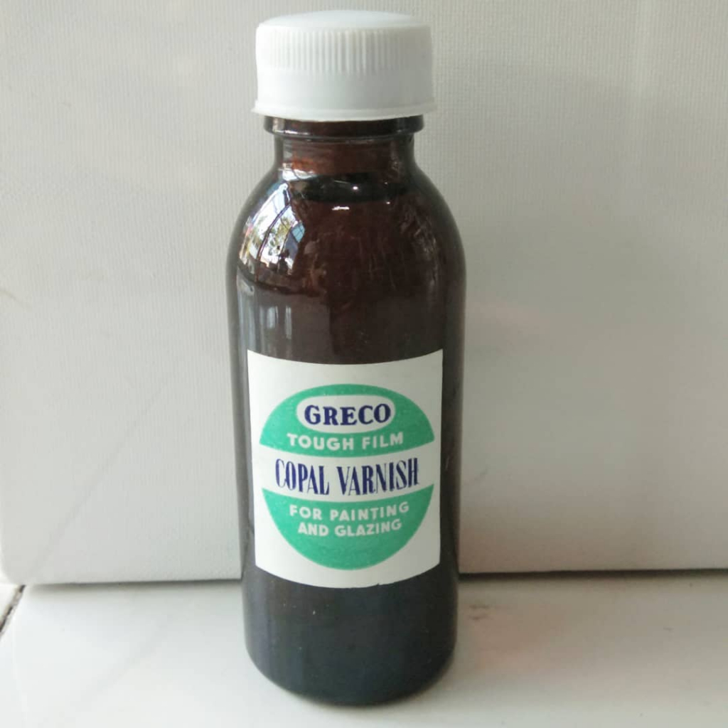 Greco Copal Varnish Finishing Melukis Untuk Cat Minyak