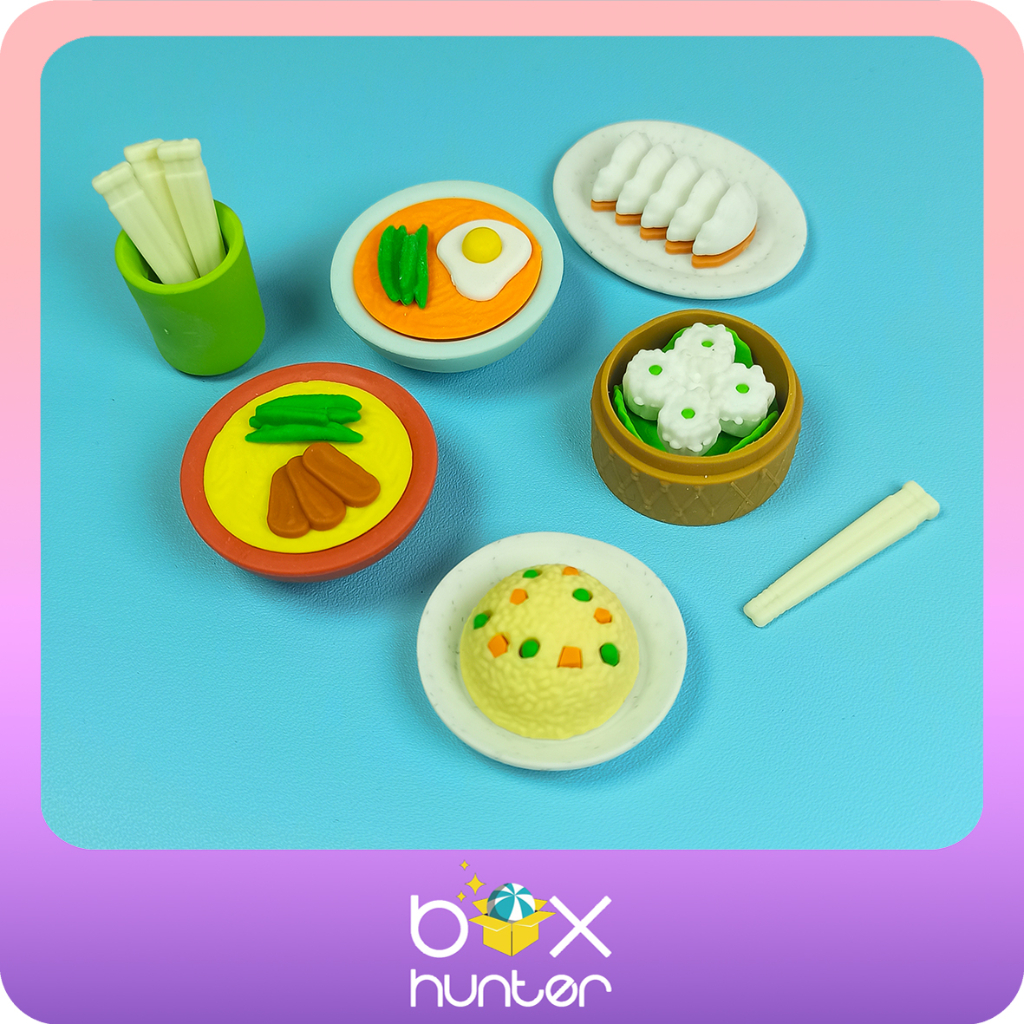 

DIMSUM ERASER 6S | PENGHAPUS MOTIF MAKANAN DIMSUM ISI 6