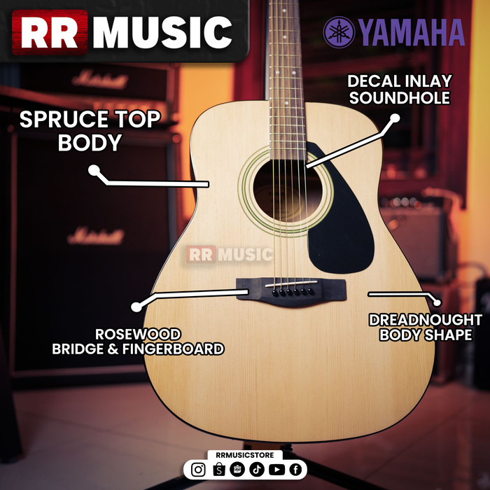 Gitar Akustik Yamaha F310 F-310 F 310 ORIGINAL