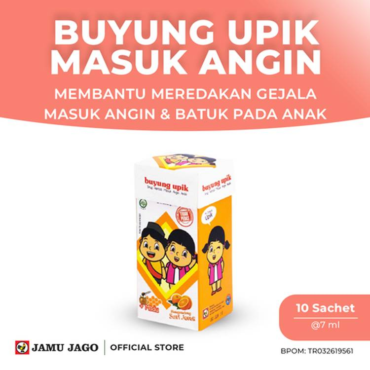 Buyung Upik Masuk Angin Anak isi 10 saset