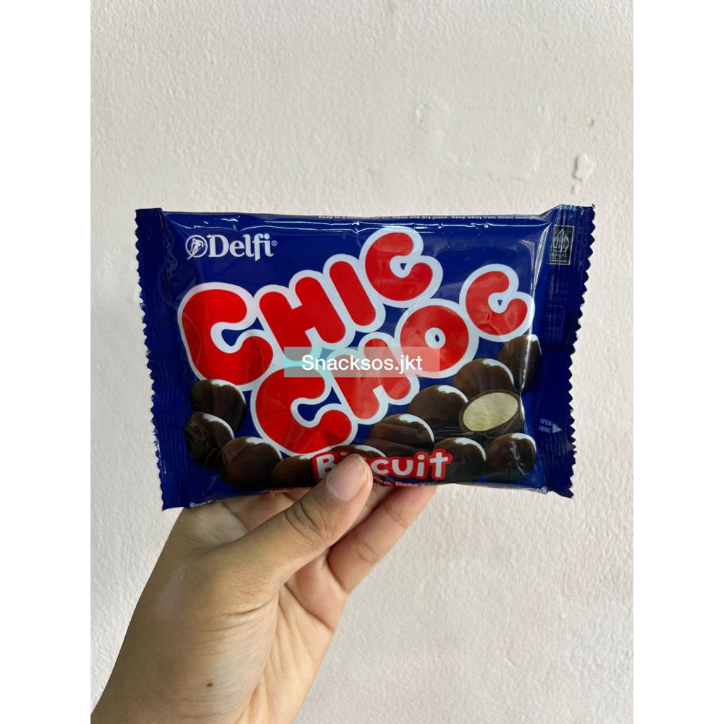 

DELFI CHIC CHOC BISCUIT CHOCOLATE 40GR