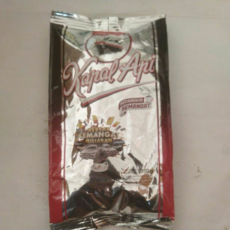 

350g. kopi KAPAL API bubuk silver