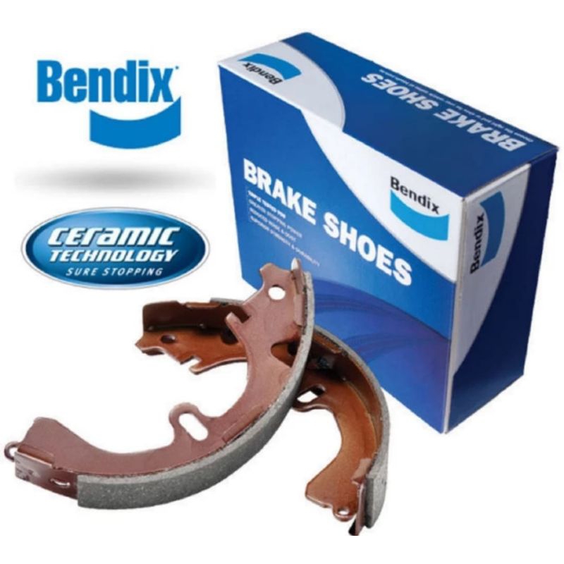 Kanvas rem belakang / brake shoes BS-1768 untuk mobil innova lama
